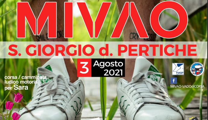 MIVAO SAVE THE DATE - Martedì 3 Agosto 2021