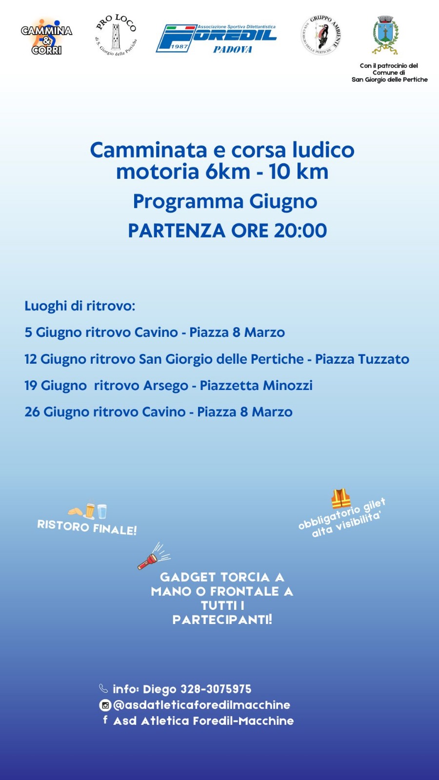 E096.25 Corri e Cammina – Locandina giugno