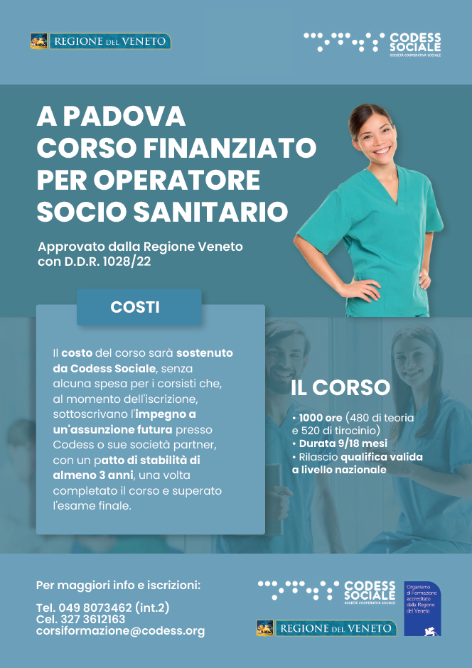 Corso Operatore socio sanitario